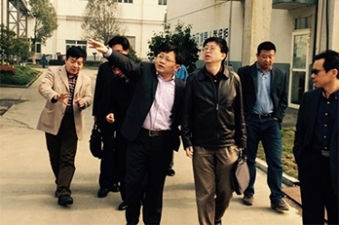 2015年3月22日，，，，，，国家发改委一行来公司现场稽察中水回用项目